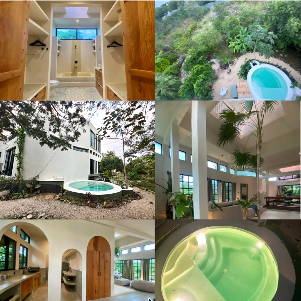The Villa at Rancho Verde Tulum, Airbnb Superhost private pool jungle home